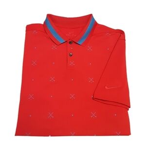 Nike Drifit Golf Shirt Mens Large